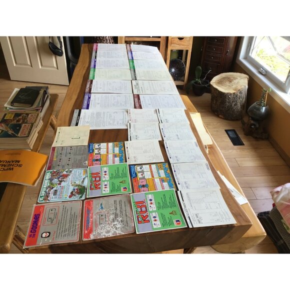 Vintage ORIGINAL NINTENDO Gun & Unisystem Kit Manual W/Inserts - Picture 2 of 12